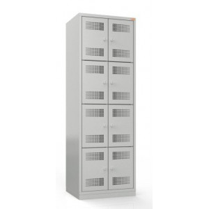 Szafa skrytkowa BHP ośmiodrzwiowa BHP/8 Szafa skrytkowa BHP ośmiodrzwiowa BHP/8
