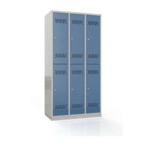 Szafa skrytkowa szkolna BHP/3/6MG Szafa skrytkowa szkolna BHP/3/6MG