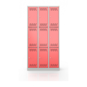 Szafa skrytkowa szkolna BHP/3/9MG Szafa skrytkowa szkolna BHP/3/9MG