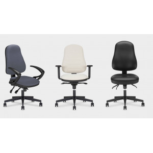 Krzesło OFFIX R15G-3 ts25 z mechanizmem Ibra