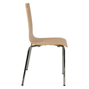  Krzesła stacjonarne sklejkowe  TDC-132/A  buk