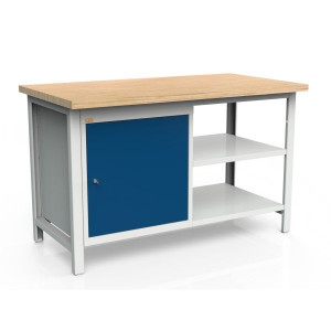 Stół 2-modułowy + szafka WSZ-A +1 półka W-P1