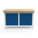 Stół 2-modułowy + szafka WSZ-A +1 półka W-P1