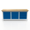 Stół 3-modułowy + szafka WSZ-A +szafka WSZ-A+szafka WSZ-D