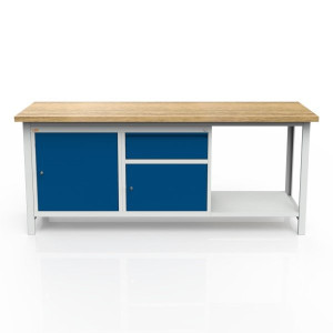Stół 3-modułowy + szafka WSZ-A +szafka WSZ-B + półka W-P1 Stół 3-modułowy + szafka WSZ-A +szafka WSZ-B + półka W-P1