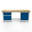 Stół 3-modułowy + szafka WSZ-B +  szafka WSZ-D