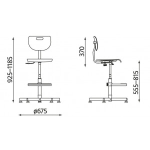 WEREK steel26 Foot Base