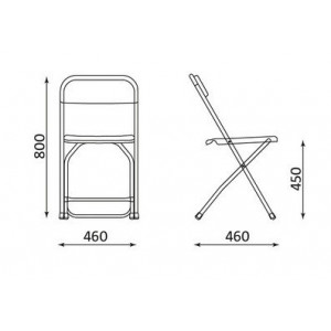Krzesło składane POLYFOLD