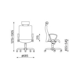 Krzesło NEO HRUA ST02-CR GTP9-CR FS Krzesło NEO HRUA ST02-CR GTP9-CR FS
