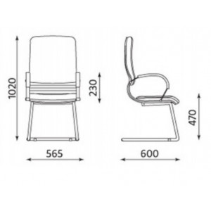Fotel NOVA WOOD LB CF-CR Fotel NOVA WOOD LB CF-CR