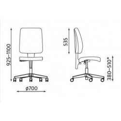 Krzesło TAKTIK R19T TS25 ACTIV-1
