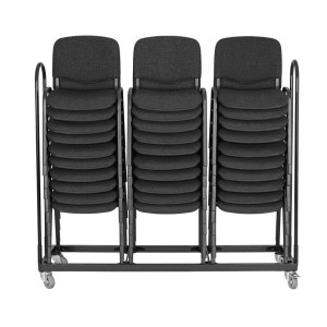 Wózek do krzeseł ISO 3-rzędowy Wózek do krzeseł ISO 3-rzędowy