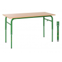 Stół szkolny regulowany ROBERT O 1-osobowy