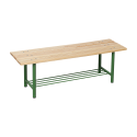 Ławeczka szatniowa 200 cm listwy drewniane