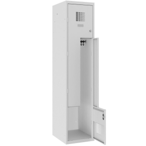 Szafka ubraniowa typu L 4 skrytki SUL 42 W ST