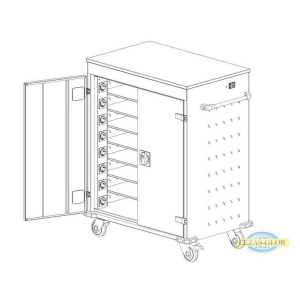 Wózek na laptopy WNL 208