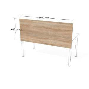 Przegroda nabiurkowa WGA/V5