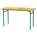 Stół szkolny KUBUŚ 1-osobowy fi 25 mm