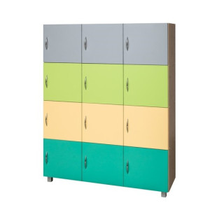 Regał KASIA 6p/1 pastele 12 skrytek