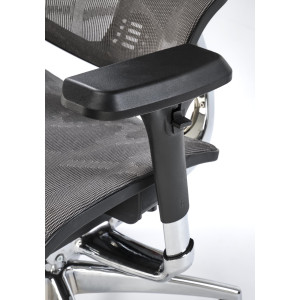 Fotel gabinetowy ETHAN popielaty