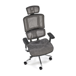 Fotel gabinetowy ETHAN popielaty