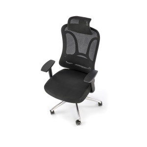 Fotel gabinetowy GILBERTO czarny