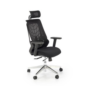 Fotel gabinetowy GERONIMO czarny