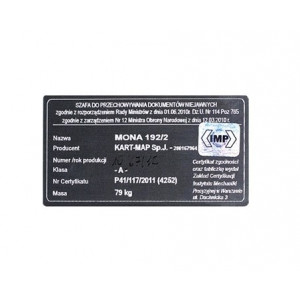 Wzmocniona szafa klasy A - MONA 192/2/RM