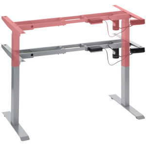 Stelaż z elektryczną regulacją wysokości PRATO 04-2T