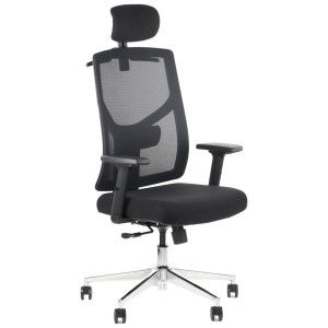 Krzesło biurowe CURTIZ CHROME