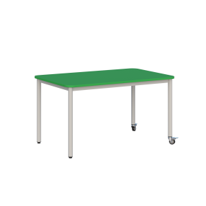 Stolik mobilny szkolno-przedszkolny, blat prostokątny 1200x700 Stolik mobilny szkolno-przedszkolny, blat prostokątny 1200x700