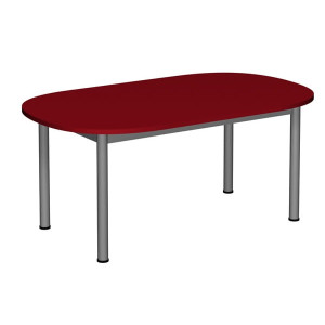 Stół szkolno-przedszkolny owalny 1200x700