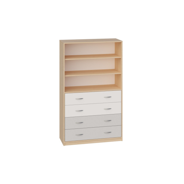 Regał szkolno-przedszkolny z szufladami ULTRA 326 Regał szkolno-przedszkolny z szufladami ULTRA 326