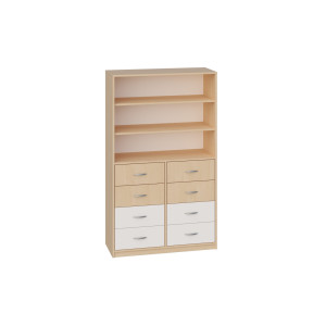 Regał szkolno-przedszkolny z szufladami ULTRA 327 Regał szkolno-przedszkolny z szufladami ULTRA 327