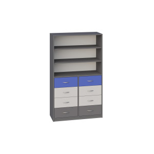 Regał szkolno-przedszkolny z szufladami ULTRA 327 Regał szkolno-przedszkolny z szufladami ULTRA 327