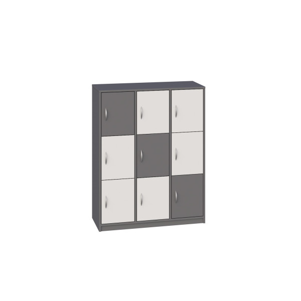 Szafka szkolno-przedszkolna ze schowkami z półką ULTRA 336 Szafka szkolno-przedszkolna ze schowkami z półką ULTRA 336