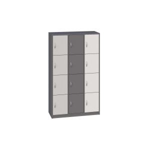 Szafa szkolno-przedszkolna ze schowkami z półką ULTRA 338 Szafa szkolno-przedszkolna ze schowkami z półką ULTRA 338