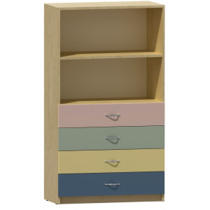 Regał KASIA 3p pastele