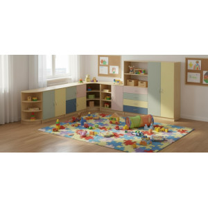 Szafka KASIA 16p pastele