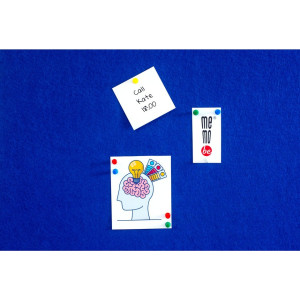 Tablica tekstylna 90x60cm rama aluminiowa