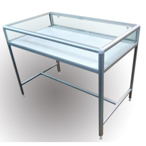 Gablota wystawowa stolikowa 100x25x60cm h90cm KWA1