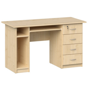 Biurko szkolne Justyna cztery szuflady