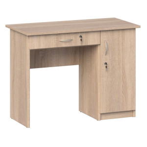 Biurko dla nauczyciela KUJAWIAK 1-szafkowe dł. 1000 mm