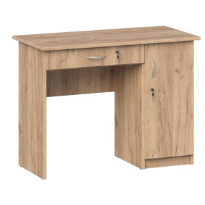 Biurko dla nauczyciela KUJAWIAK 1-szafkowe dł. 1000 mm