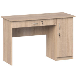 Biurko dla nauczyciela KUJAWIAK 1-szafkowe dł. 1200 mm