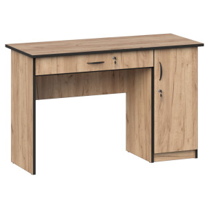 Biurko dla nauczyciela KUJAWIAK 1-szafkowe dł. 1200 mm