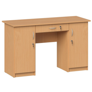 Biurko dla nauczyciela KUJAWIAK dwuszafkowe