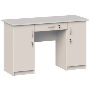 Biurko dla nauczyciela KUJAWIAK dwuszafkowe