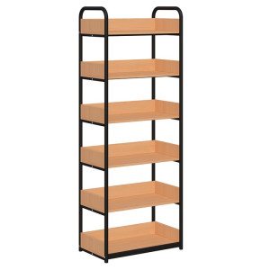 Regał jednostronny C z zabezpieczeniem o zwiększonej wytrzymałości półek