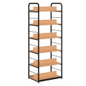 Regał jednostronny A o zwiększonej wytrzymałości półek